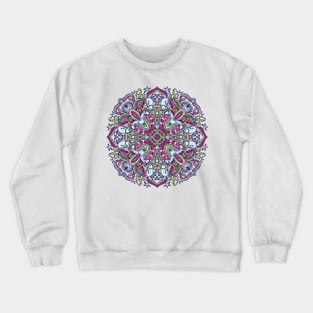 Ornamental Circle Crewneck Sweatshirt